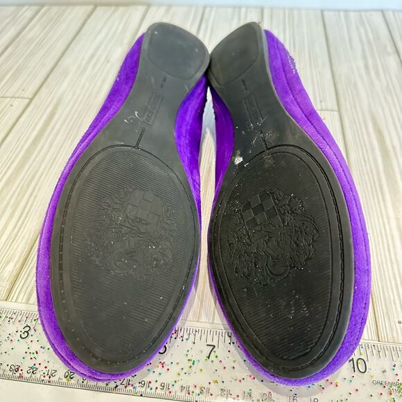 Vince Camuto Ervion Purple Suede  Leather Uppers Size 8 - Picture 9 of 9